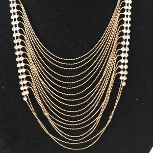 Lucky Star Jewels Layered crystal Necklace